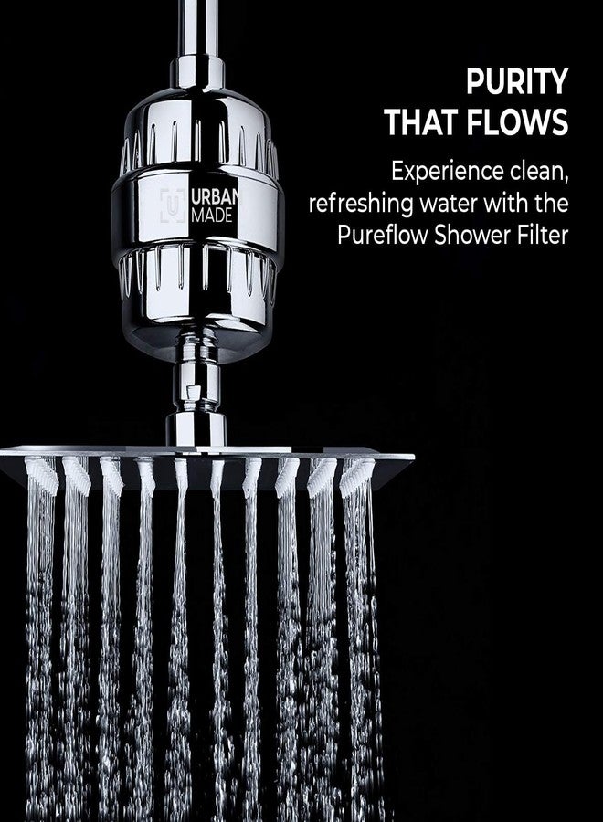 Urbanmade Hard Water Softener for Home Cartridge 20 Stage Filter for Softening Purifying for Removing Matters Neutralizes Harmful Chlorine 20Stage Filter - Image 3